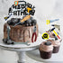 18PCS Tools Cake Topper Tools Cake Decorations Toolbox Wrench Hammer Mechanic Drill Plier Handsaw Tape Measure Screwdrivers Themed Happy Birthday ...