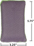 Double-Sided 2-in-1 Microfiber Sponge – Multipurpose Reusable Cleaning Scrubber for Kitchen and Bathroom, Dishwashing, Heavy-Duty Scouring...