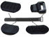 50-PCS Black Hook and Loop Reusable Fastening Cable Tie Down Straps- 0.8" x 8"...