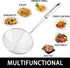 Anaeat 5.3" Stainless Steel Spider Strainer Skimmer, Professional Kitchen Pasta Strainer Spoon with Long Handle - Asian Strainer Ladle Wire Skimme...