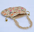 Indian Embroidered Potli Bag for Women's Embroidered Silk Batwa Pearl Handle Clutch Purse Evening Party Wedding Gifts for Her...