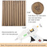 Dark Bronze Wax Seal Sticks 26pcs, Andotopee Glue Gun Wax Seal Sticks for Wax Seal Stamp, Premium Sealing Wax for Envelope Letter Seal Wedding Inv...