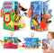 VGOFUN 2PCS Soft Baby Books 0-6 Months Crinkle Books for Babies, Touch and Feel Sensory Cloth Books for Infants 0 3 6 12 18 Months Tummy Time Toys...
