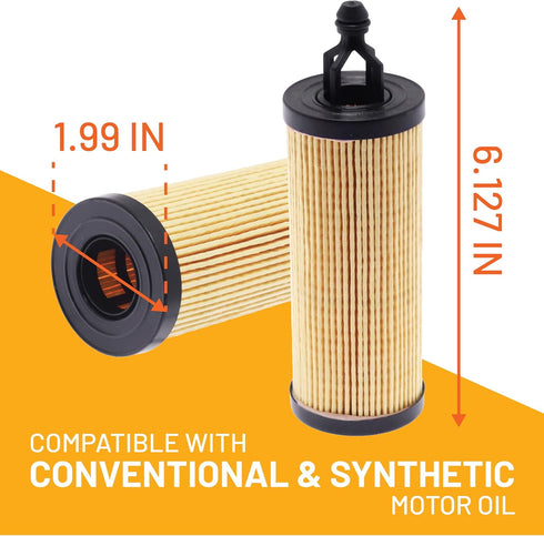 FRAM Extra Guard CH11665 10K Mile Change Automotive Replacement Interval Spin-On Engine Oil Filter for Select Vehicle Model Years, Vehicle Engine ...