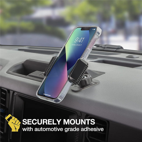 Scosche UH4DVM-SP CarMount 2-in-1 Universal Phone Vent or Dash Mount for The Car | Portable and Adjustable with 360 rotation...