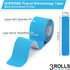 Precut Kinesiology Tape (3 Rolls pack), Elastic Sports Tape for Pain Relief, Muscle Support, Recovery and Physio Therapy, Breathable, Waterproof (...