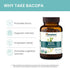 Himalaya Organic Bacopa Monnieri Nootropic Herbal Supplement, Mental Alertness, Supports Calm, Memory, Cognition, USDA Certified Organic, Non-GMO,...