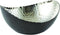 Elegance Aluminum Eclipse Bowl, 7.25" x 6.5", Black/Silver...