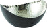 Elegance Aluminum Eclipse Bowl, 7.25" x 6.5", Black/Silver...