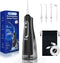 Cordless Water Flosser Teeth Cleaner Dental Oral Irrigator Picks Portable and Rechargeable 310ml Water Tank IPX7 Water Proof for Home and Travel I...