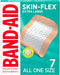 Band-Aid Brand Skin-Flex Adhesive Bandages for First Aid and Wound Care of Minor Cuts and Scrapes & Burns, Flexible Sterile Bandages for Fingers &...