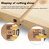 Newdeli Tongue and Groove Router Bit Set 1/4 Inch Shank - 2pcs Router Bits for 3/4" Stock, 1/2" Cutting Depth - T Shape 3 Teeth Wood Milling Cutte...