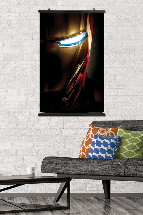Trends International Marvel Iron Man - One Sheet Wall Poster, 22.375" x 34", Premium Poster & Clip Bundle...