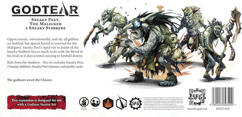 Steamforged Games Godtear: Sneaky Peet, The Maligned Slayers Champions Set...