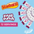 Starburst Singles To Go Powdered Drink Mix, Fruit Punch, Sugar-Free Drink Powder, Just Add Water,6 count (Pack of 12)...