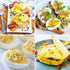 Elite Gourmet EGC007CHC# Rapid Egg Cooker, 7 Easy-To-Peel, Hard, Medium, Soft Boiled Eggs, Poacher, Omelet Maker, Auto Shut-Off, Alarm, 16-Recipe ...