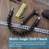 90 Degree Right Angle Driver, 11.6 Inch Bendable & Flexible Screwdriver Extension Soft Shaft and 10pcs Screwdriver Bit Set, Power Screwdriver Dril...
