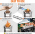 Hexagon Pellet Smoker Tube,12 inch Stainless Steel BBQ Wood Pellet Tube Smoker for Cold Smoker,5 Hours of Billowing Smoke-for Any Grill or Smoker,...