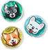Fit & Fresh Cool Coolers Children's Boo Boo Flexible Gel Ice Pack, 4x4”, Reusable Cold Compress for Minor Injuries, 3 Pack, Cats & Dogs, Small, As...