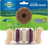 PetSafe Busy Buddy Bristle Bone - Treat-Holding Toy for Dogs - Treat Rings Included - Treats Thoroughly Mixed During Bake to Prevent Choking - Rig...