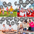 12 Pcs Wheel Tire Balloons,18 Inch Race Car Wheel Balloons Race Car Party Decorations Car Foil Balloons for Birthday Party Race Car Theme Party Su...