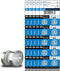100 Pack SR626SW 377 Watch Battery Replacement AG4 LR626 LR66 377A 376 L626 SR626 626SW V377 1.55V Button Cell Batteries,Long-Lasting & Leak-Proof...
