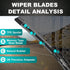 Windshield Wiper Blades for Audi Q7 2007-08/2015 Original Equipment Replacement - Pinch Tab 26"+26" OE# 4L1955425B, 4L1955426A...