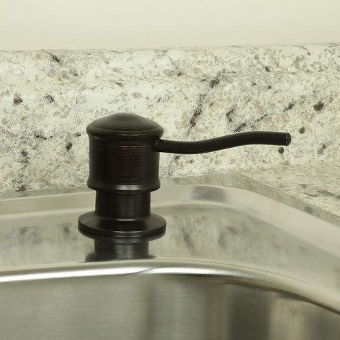Danco 10042 Soap Dispenser with Curved Nozzle, 1 Pack, Oil Rubbed Bronze...