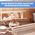 Balsa Wood Sticks 1/8 x 1/8 x 12 Inch Hardwood Square Dowels Unfinished Wooden Strips for DIY Molding Crafts Projects Making (150 Pieces)...