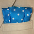 Polka Dot Pocket Square - 17" Handkerchief - 12mm Silk Twill - Royal Blue - 100% Silk...