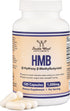 Double Wood Supplements HMB Supplement, Third Party Tested, Non-GMO, Gluten Free, 120 Capsules, 1000mg per Serving, 500mg per Capsule...