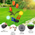 Tulips Solar Garden Lights,2 Pack Solar Tulips Lights Outdoor Garden Decor Warm White LED Solar Flower Lights Waterproof Solar Stake Lights for Ga...