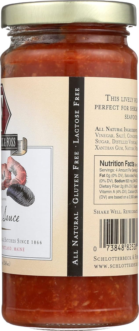 SCHLOTTERBECK & FOSS Cocktail Sauce, 8 FZ...