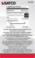 Satco 5.5-Watt LED E26 Light Bulb, 2700K, 15000 Hour Rating, Dimmable White...