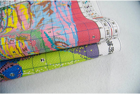 ITSTITCH Stamped Cross Stitch Kits for Beginners Full Range of Cross Stitching Preprinted Pattern for Kids or Adults, 11CT DIY Embroidery Needlepo...