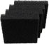 Aquarium Filter Activated Carbon Media Pad Pre Filter Nitrate Remover for Fish Tank Pond Canister Filter (L (12.5x12.5x2.5cm) 4 pcs)...