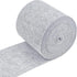 BENECREAT 19.7ftx5.5" Felt Fabric Craft Silver Nonwoven Felt Roll Padding Felt Fabric for Cushion, DIY Craft, Patchwork Sewing, 3mm Thick...
