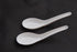 100 Pack Disposable Asian Soup Spoons,Chinese Soup Spoons Plastic Disposable White...