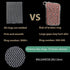 Cast Iron Cleaner Chainmail Scrubber -Fine Ring- 316 Stainless Steel Scrubbing Sponge Skillet – Dish Scrubber - Built-in Silicone with Welded Ring...