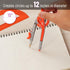 Mr. Pen- Compass and Protractor Set, Red, Compass Geometry Tool, Protractor and Compass Set, Compass Drawing Tool, Drawing Compass, Protractor Set...