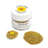 Sunflower Sugar Art Gold Hologram Glitter Cake Dust – Vegan, Non-Toxic, Shiny Glitter Dust for Wedding Cakes, Backing, Ice Cream, and Decoration– ...