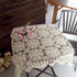 Hsvanyr 39inches Beige Tablecloth Handmade Crochet Cotton Square Coffee Table Cover Doilies Couch Back Covers Kitchen Dining Room Restaurant Party...