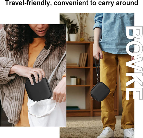 BOVKE Travel Case for UCOMX Nano 3 in 1 Wireless Charger,Magnetic Foldable 3 in 1 Charging Station, Carrying Bag for UCOMX Nano Fast Wireless Char...