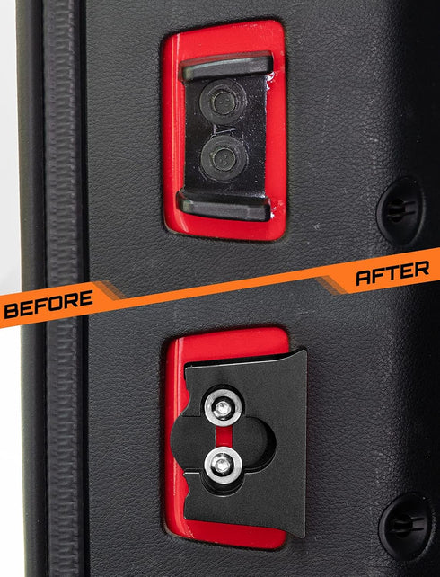 Savadicar TL01 Tailgate Limiter, Aluminum Alloy Rear Trunk Door Latch, Tail Gate Stopper for 2007-2018 Jeep Wrangler JK JKU 2-Door & 4 Door, Tailg...