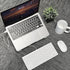Macally Small USB C Keyboard - Plug & Play Compatible Wired Apple Keyboard for Mac mini, MacBook Pro/Air, iMac, iPad, Windows, Chromebook with USB...