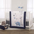 Little Love by NoJo Shine On My Love - Boy Stars Navy, Light Blue and White Fitted Crib Sheet...