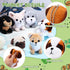 6 Pcs Mini Puppy Stuffed Animals Small Dog Plush Bulk Puppies Stuffed Realistic Cute Dog Toys Soft Plush Adopt a Pet Stuffed Animal Puppy Party Fa...