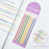 960Pcs Transparent Underline Book Highlighter Tape, Long Highlighter Sticky Tabs for Annotating Books, Book Annotation Kit for Office and School N...