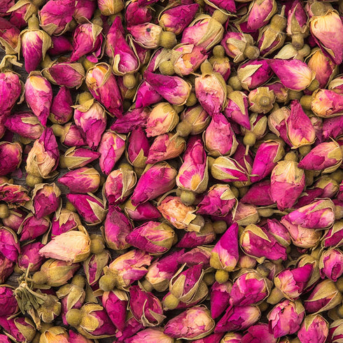 Rose Bud Tea Dried Red Rose,MQUPIN Rose Tea 100% Natural Pure Flower Edible Buds Tea Culinary Food Grade Red Rosebud for Drinking DIY Gift (250g/3...