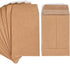 100 Pack Small Coin Envelopes, 2.25 x 3.5 Brown Tiny Seed Envelopes Mini Parts Small Items Stamps Storage Packets Envelopes for Garden, Office or ...